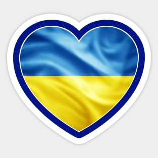 Flag of Ukraine Sticker